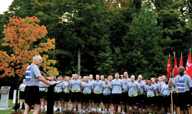 Commander focuses on suicide, provides division strong leadership