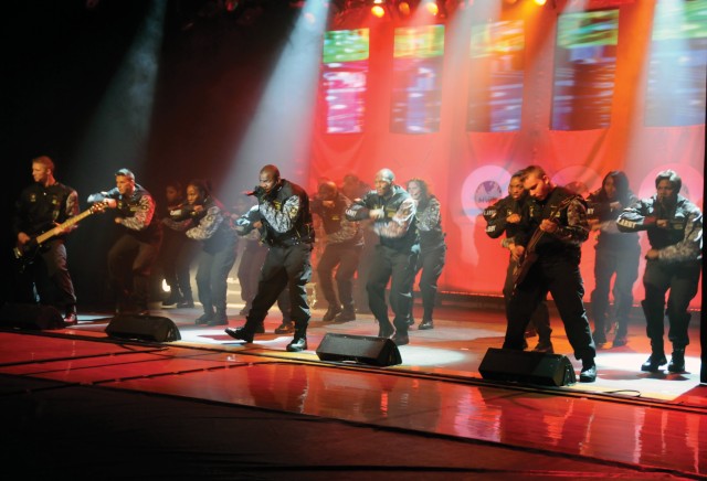 Soldier Show cast entertains Fort Drum audience