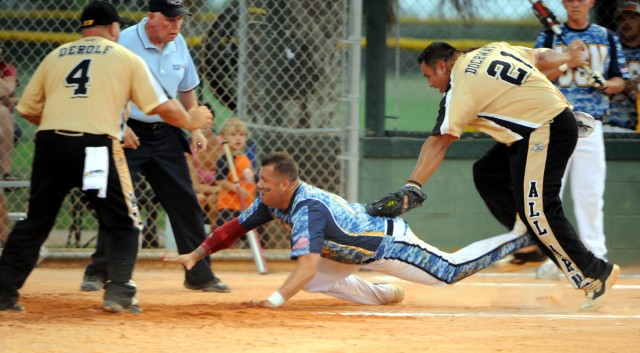 All-Army men win silver at Armed Forces Softball Championships