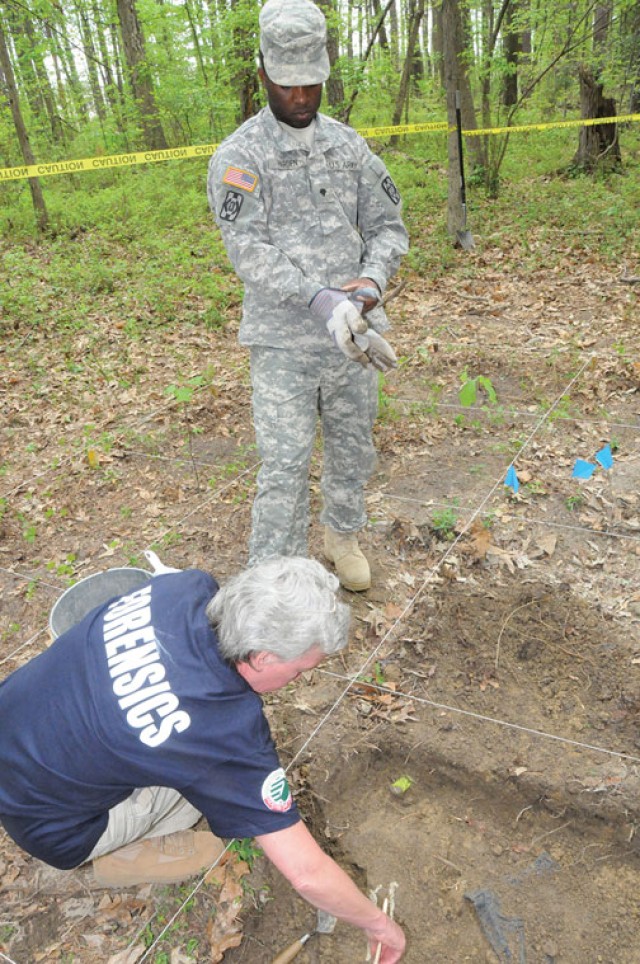 Digging for clues: Mortuary Affairs meets forensic science