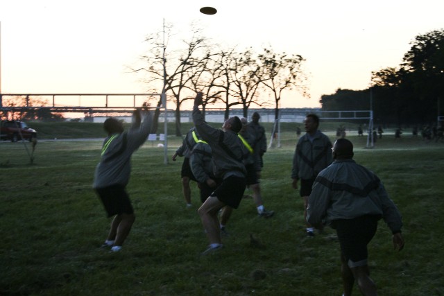 Rock Island Arsenal sports PT highlights team work