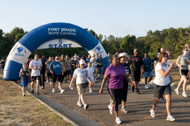 Fort Bragg hosts fun walk/run event for Families