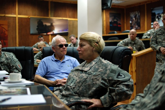 AMC commander visits Iraq, Afghanistan, inspects progress