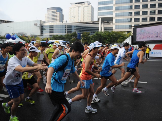 Eighth Army co-hosts International Peace Marathon