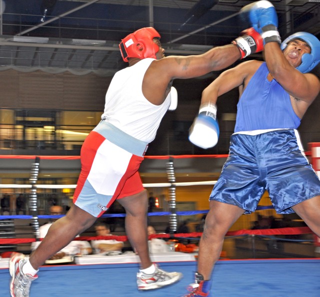 Mixing it up in Wiesbaden: Boxing fans get money&#039;s worth at Hispanic Heritage Month Tournament