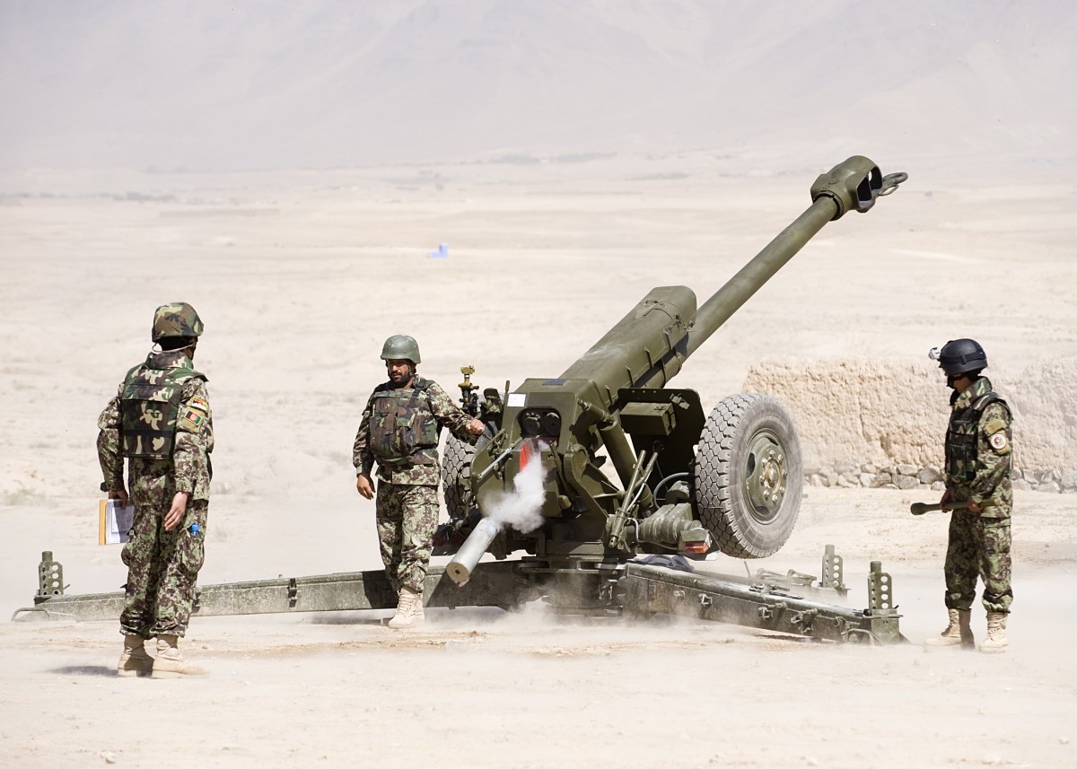 Afghan Army opens new artillery training school Article The United States Army