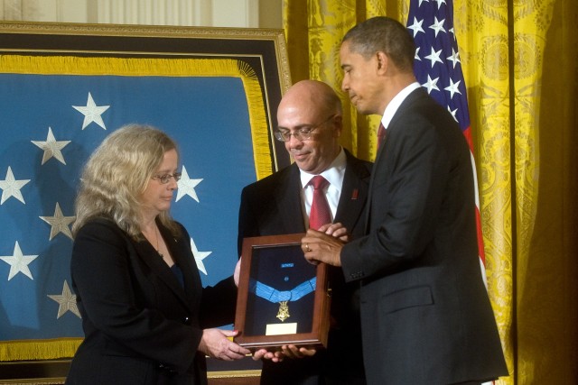 Obama awards Medal of Honor to Staff Sgt. Robert J. Miller