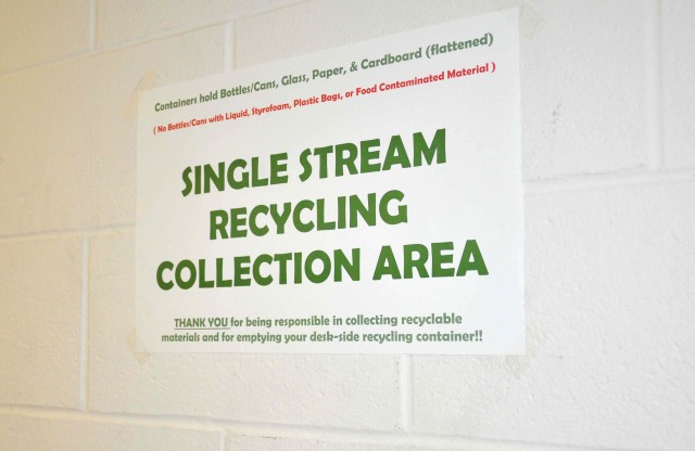 Recycling simplified at Natick