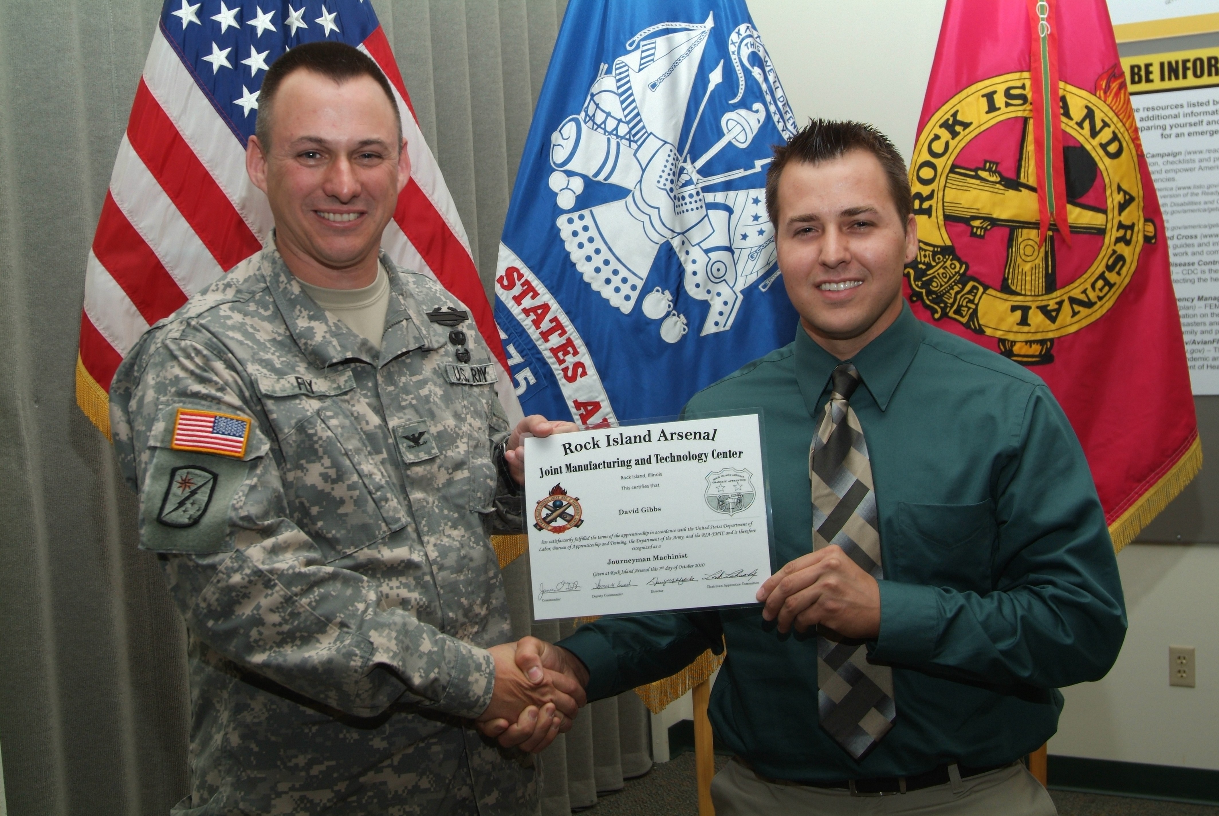 Rock Island Arsenal wraps up 100th year machinist apprentice class ...