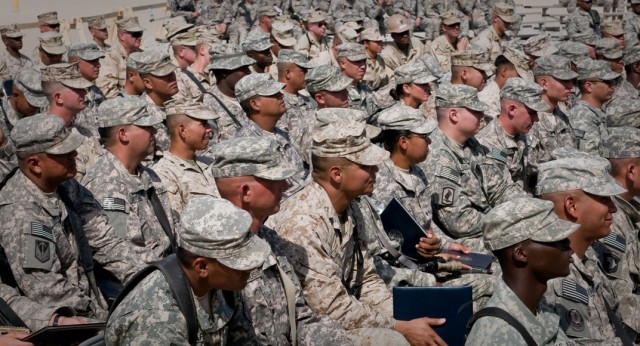 Kandahar Airfield Naturalization Ceremony 1