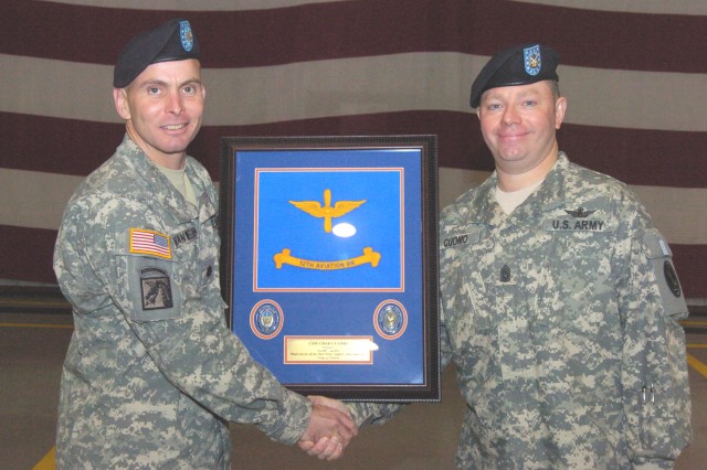 New Command Sgt. Maj. at 12th Aviation Battalion 