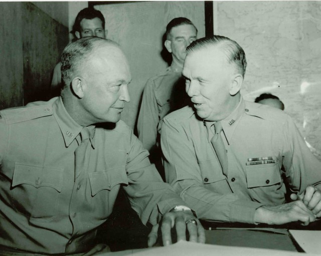Marshall and Eisenhower