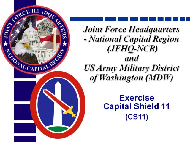 Training exercise Capital Shield 2011 tests urban search and rescue response