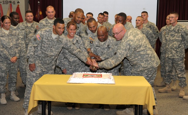 Sustainment Command welcomes new Non-commissioned Officers
