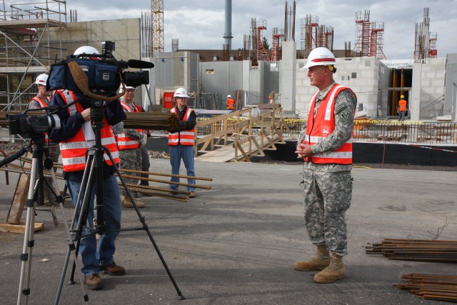 USACE commander visits Europe District; brings Building Strong message
