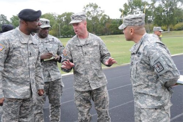 SMA Visits Fort Lee