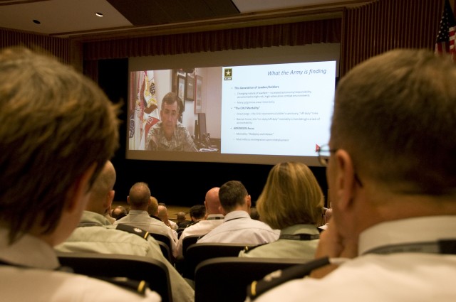 Army leadership discusses today&#039;s issues with Army War College students 