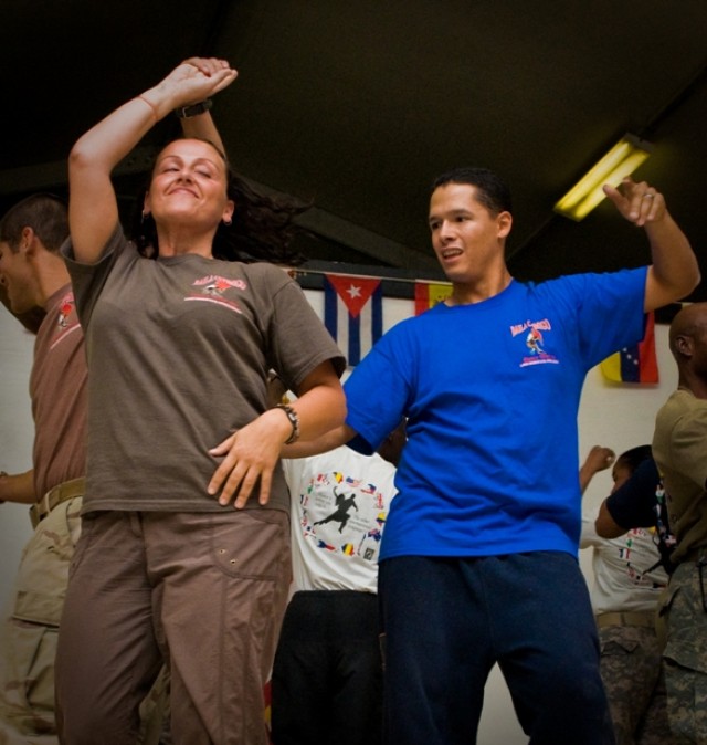 Servicemembers celebrate Hispanic Heritage Month in Afghanistan
