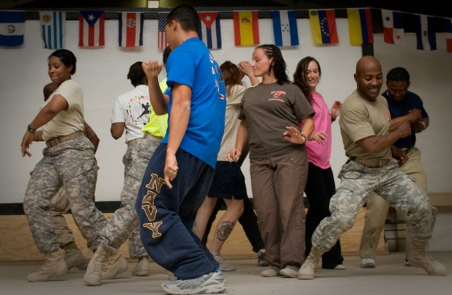 Servicemembers celebrate Hispanic Heritage Month in Afghanistan