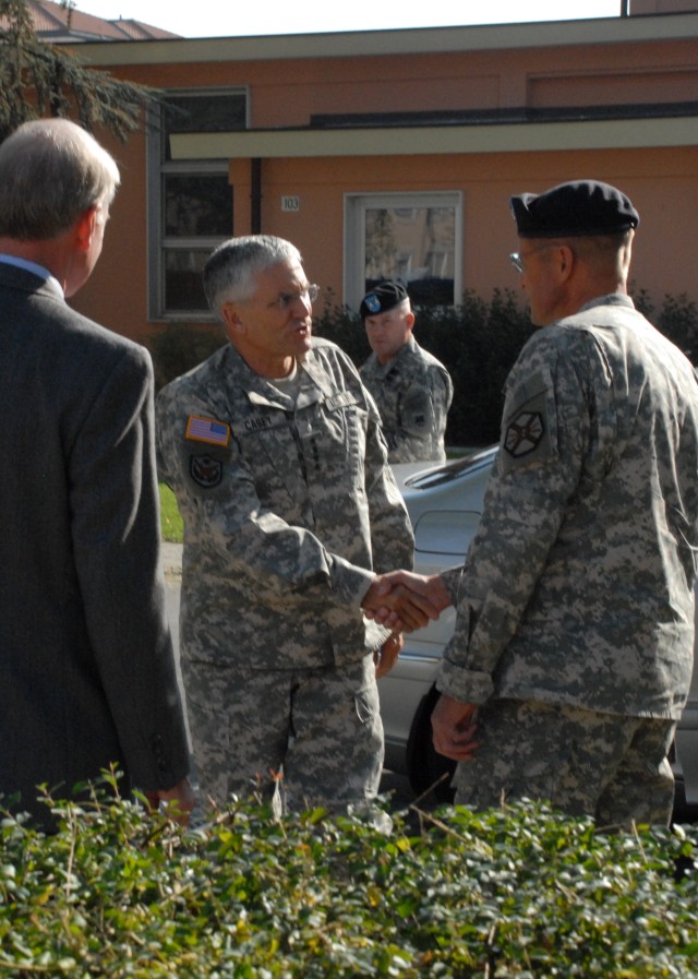 Chief of Staff visits U.S. Army Africa, U.S. Army Garrison Vicenza