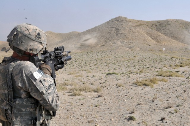 TF Taskmaster Soldiers maintain weapons proficiency