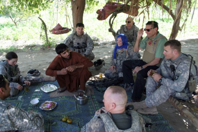 Platoon provides support throughout Behsood District