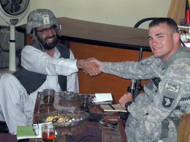 Platoon provides support throughout Behsood District