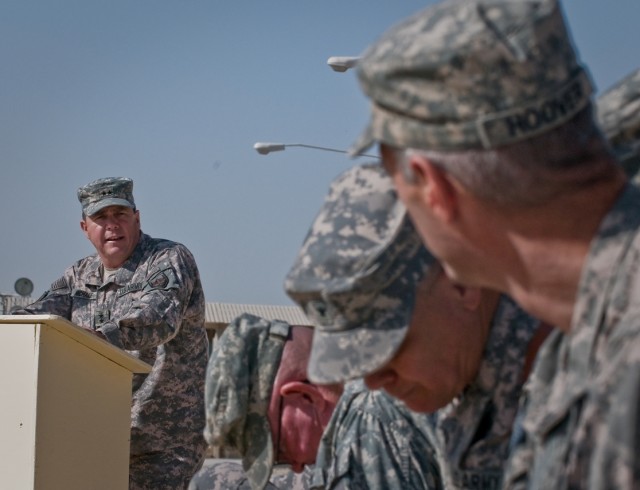 Maj. Gen. McHale speaks at JSC-A TOA
