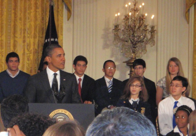 White House Science Fair brings presidential recognition to students