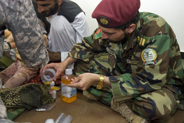 Afghan baby healed through coalition partnership