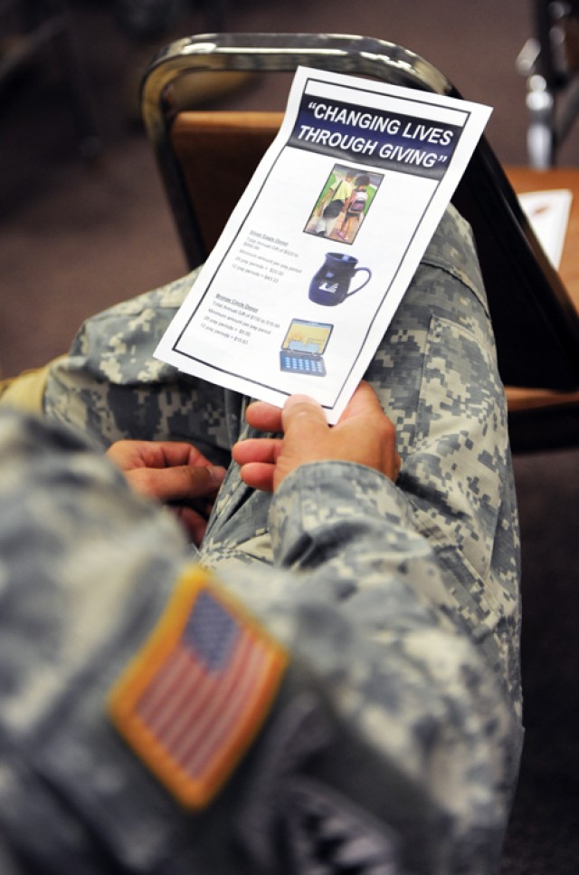 Giving to charity during 2010 CFC season can mean helping Presidio community