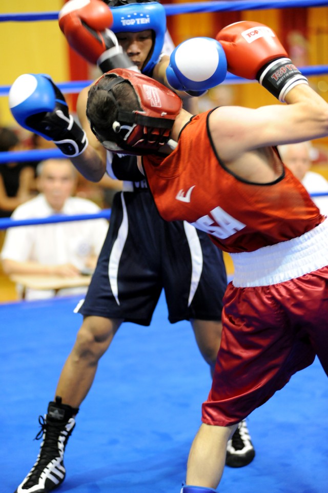 WCAP Soldiers lead U.S. at CISM Military World Boxing Championships