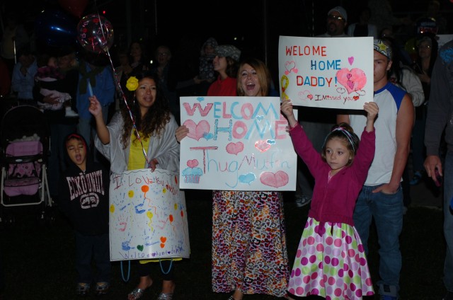 DSTB, Spartans return home