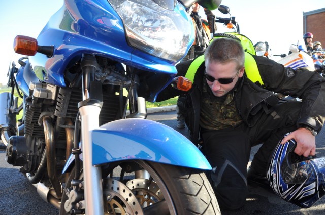 USAG Benelux motorcyclists ride for safety