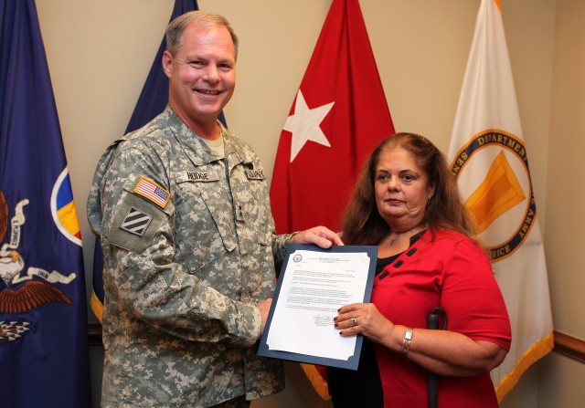 2010 TRADOC Outstanding Employee with a Disability
