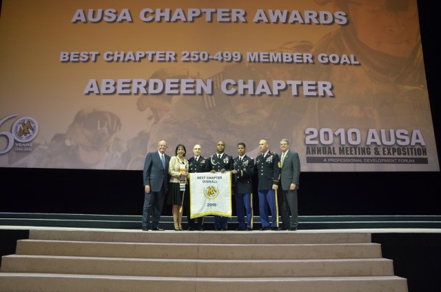 AUSA recognizes its Aberdeen chapter