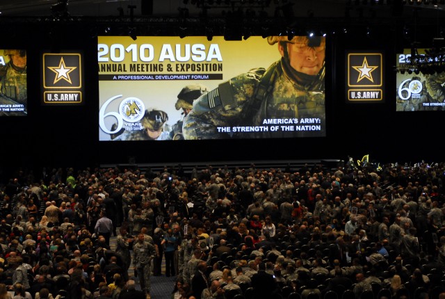 FORSCOM FRG leaders attend AUSA opening session
