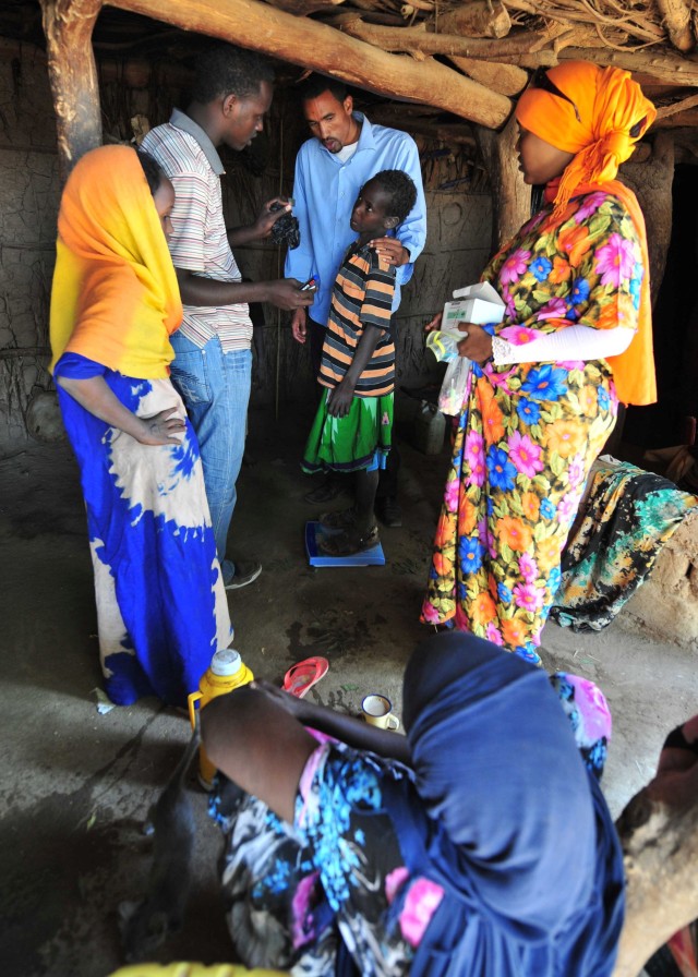 Return to Shinile: Nursing students and U.S. Army Functional Specialty Team distribute medications