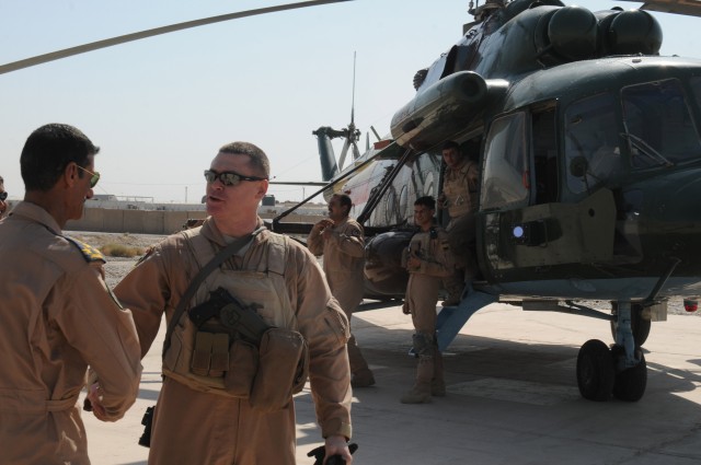 Iraq Army Aviation Directorate cadre complete Mi-17 weapons qualification