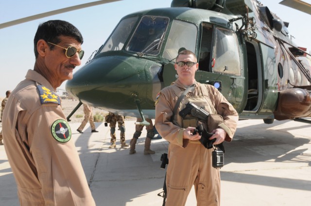 Iraq Army Aviation Directorate cadre complete Mi-17 weapons qualification