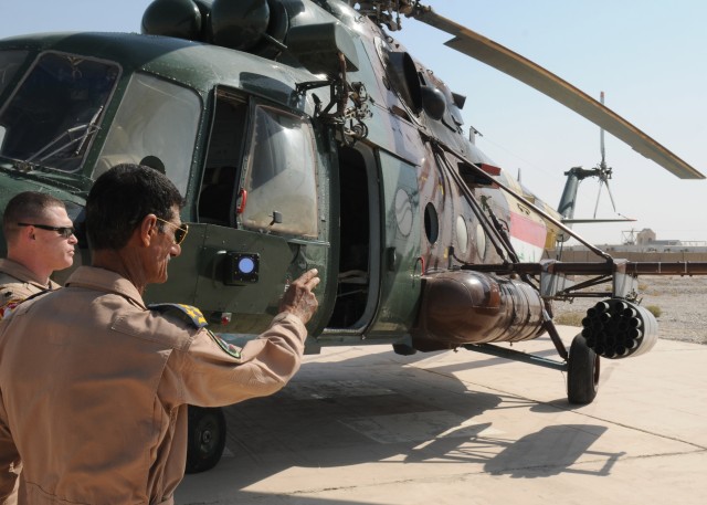 Iraq Army Aviation Directorate cadre complete Mi-17 weapons qualification