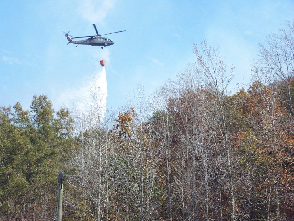 Wildfire On Fort Knox 