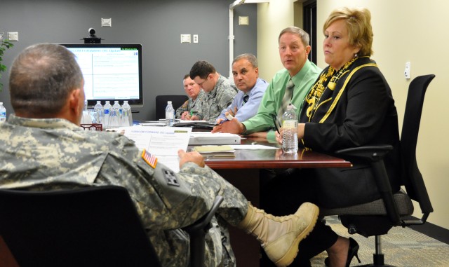 FORSCOM Commander Visits Forward Team At Fort Bragg