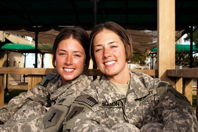 Army twins serve in Iraq