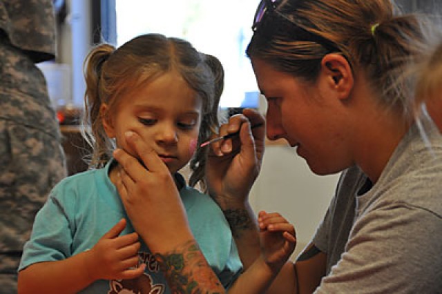 Families celebrate fall season at Eagles CDC