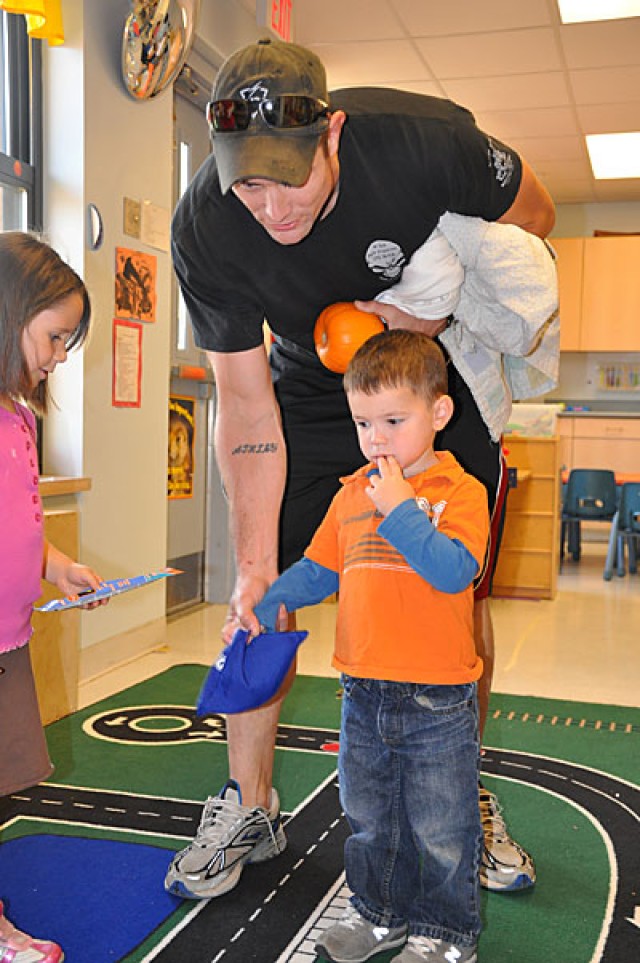 Families celebrate fall season at Eagles CDC