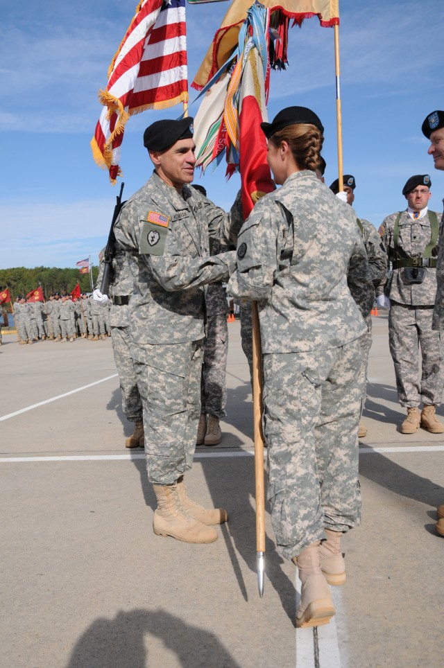 Resolute Warriors welcome new command team
