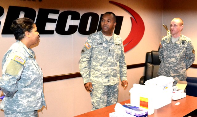 Flu shots come to RDECOM