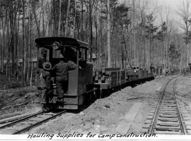 Forgotten tiny railway at Belvoir did mighty big job