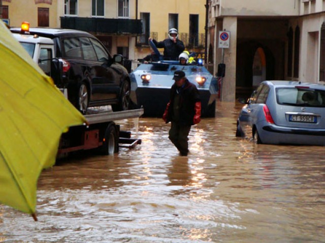 Flooding closes Italy Army post Caserme Ederle